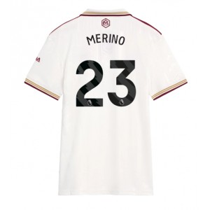 Fotbalové Dres Arsenal Mikel Merino #23 Dámské Třetí Oblečení 2025-26 Krátký Rukáv